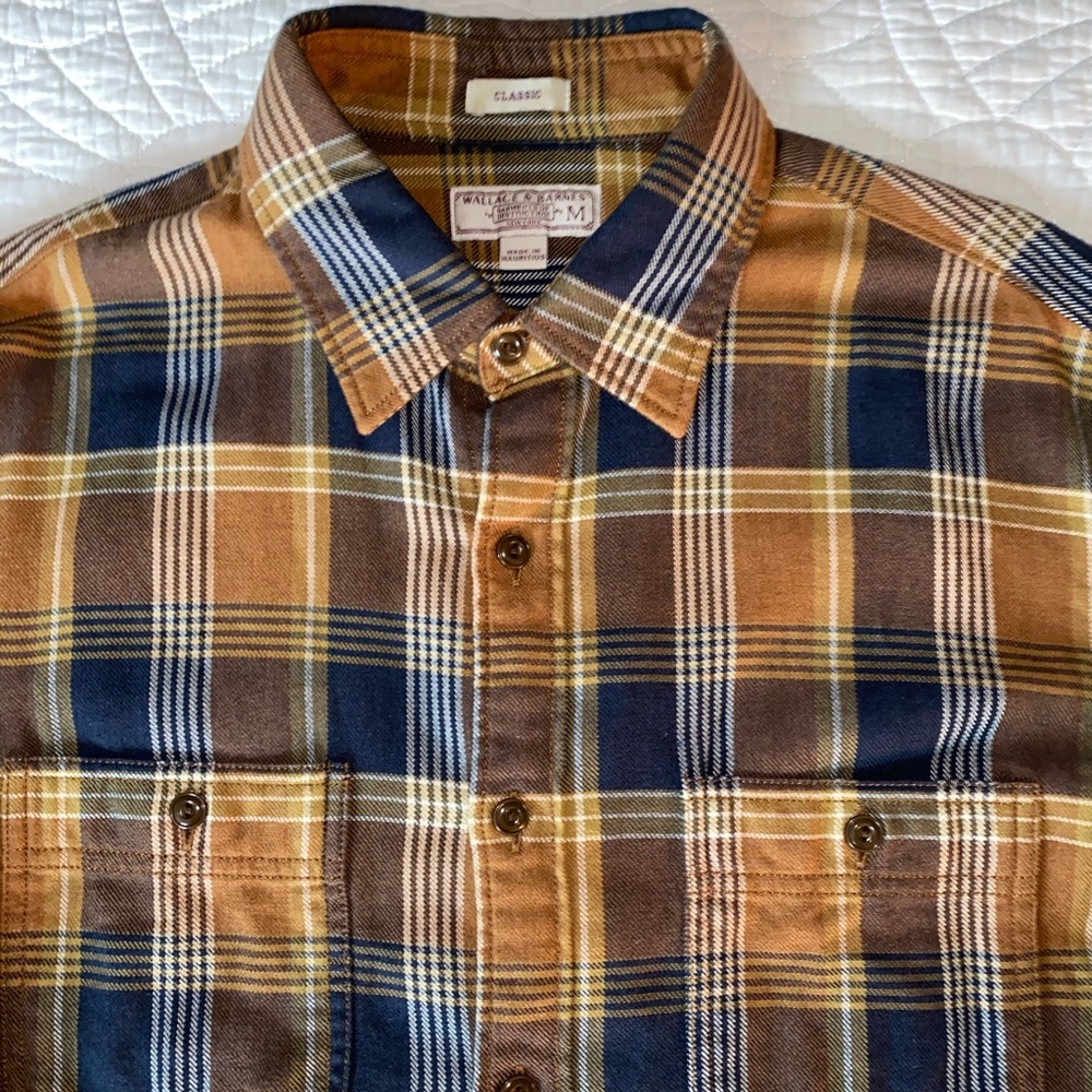J. CREW Men’s Classic Fit Flannel